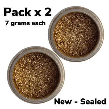 Oh Sweet Art Rich Gold Highlighter Pack X 2 Units 14G In Total (7G Each Jar), Richx2