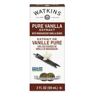 Watkins Pure Vanilla Madagascar Extract, 2 Fl Oz (Pack of 2)
