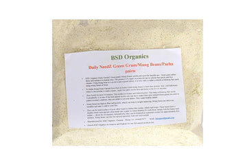 BSD Organics Powder of Daily NeedZ Green Gram/Mung Beans/Pacha Pairu - 200 G