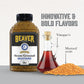 BEAVER Stone Ground Mustard, 12 oz Squeeze Bottle - Perfect for Sandwiches and Dressings