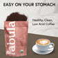 Fabula Coffee Light Roast - Organic, Low Acid, Non-GMO, Mold Free - 12 Ounces