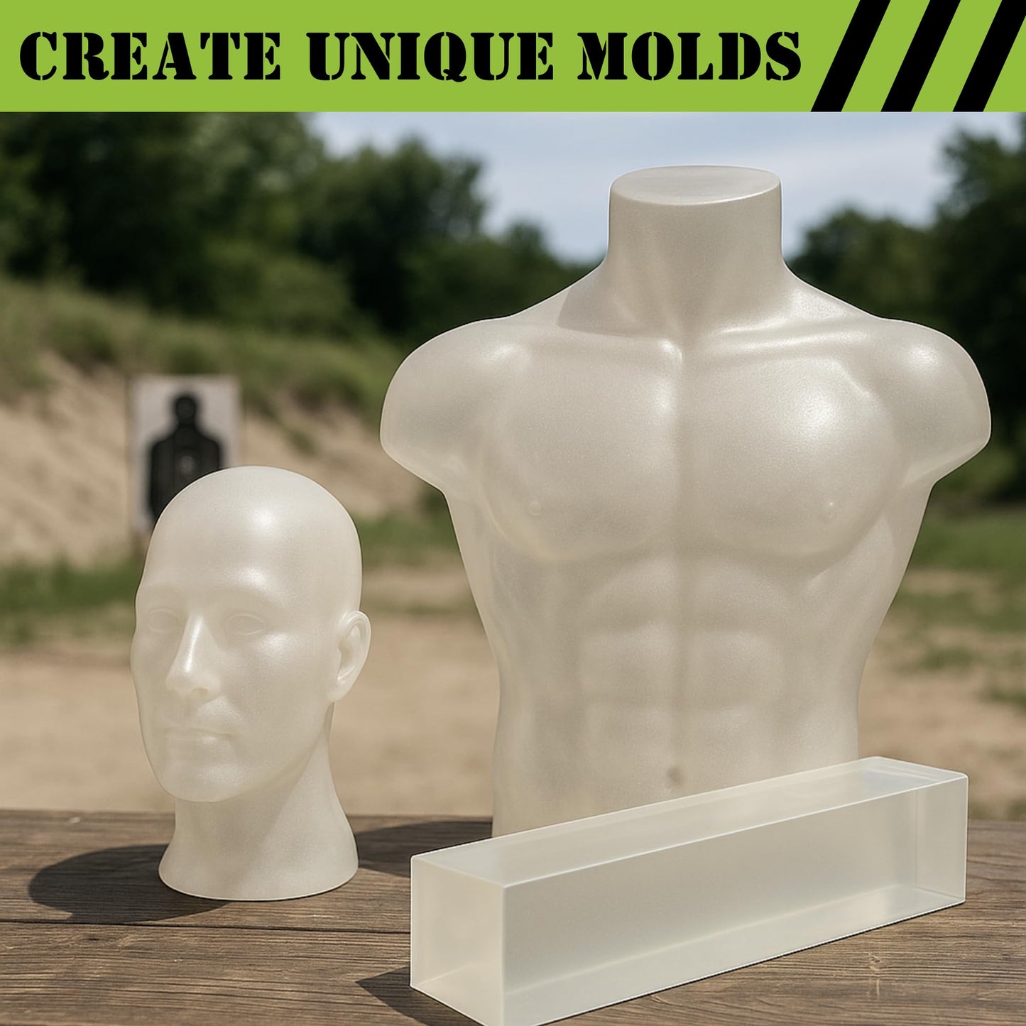 Rooted In Rare Ballistic Gel Powder for Making Ballistic Gel Block or Gelatin Dummy  Product of USA  2 Lbs of Calibrated Mix Supports 10% FBI or 20% NATO Blocks