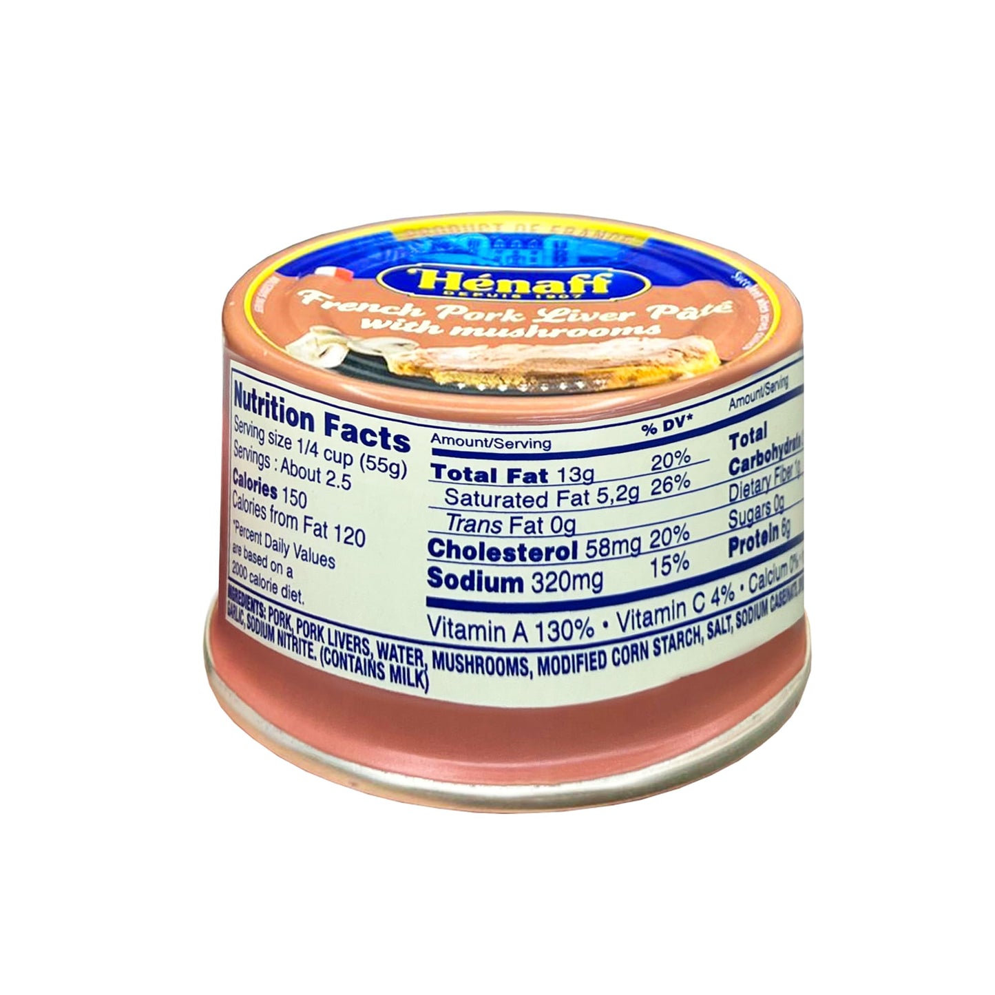 From France Henaff Mix Pates And Rillette 4 Types Of Different Tastes