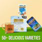 Twinings Superblends Sleep+ Herbal Tea with 1mg Melatonin Camomile  Cinnamon & Vanilla  Naturally Caffeine-Free  16 Tea Bags (Pack of 1)  Enjoy Hot or Iced