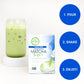 Aiya Sugar-Free Sweetened Matcha To Go Sticks - Stevia Sweetened Packets, Premium Japanese Matcha Powder, Gluten-Free - 10 Singl