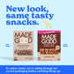MadeGood Chocolate Chip Granola Bars, 12 Healthy Snack Bars, 0.85 oz Each
