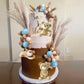 3D Bear Balls Cake Toppers For Birthday Baby Shower Party Decorations (Three Bear)