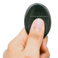 Black Obsidian Crystal Worry Stones For Anxiety - Thumb Worry Stone For Stress Meditation, Anxiety Relief Items Healing Stones A