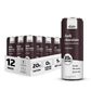 Slate High Protein Shake - Dark Chocolate, 20g Protein, 0g Added Sugar, Lactose Free, Keto, 11 Fl Oz (Pack of 12)