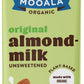 Mooala Brands Plant Based Beverage, Unsweetened Original Almondmilk (6 Pack) | Organic Plant Based Beverage | Dairy Free, Gluten Free, Organic, Kosher |