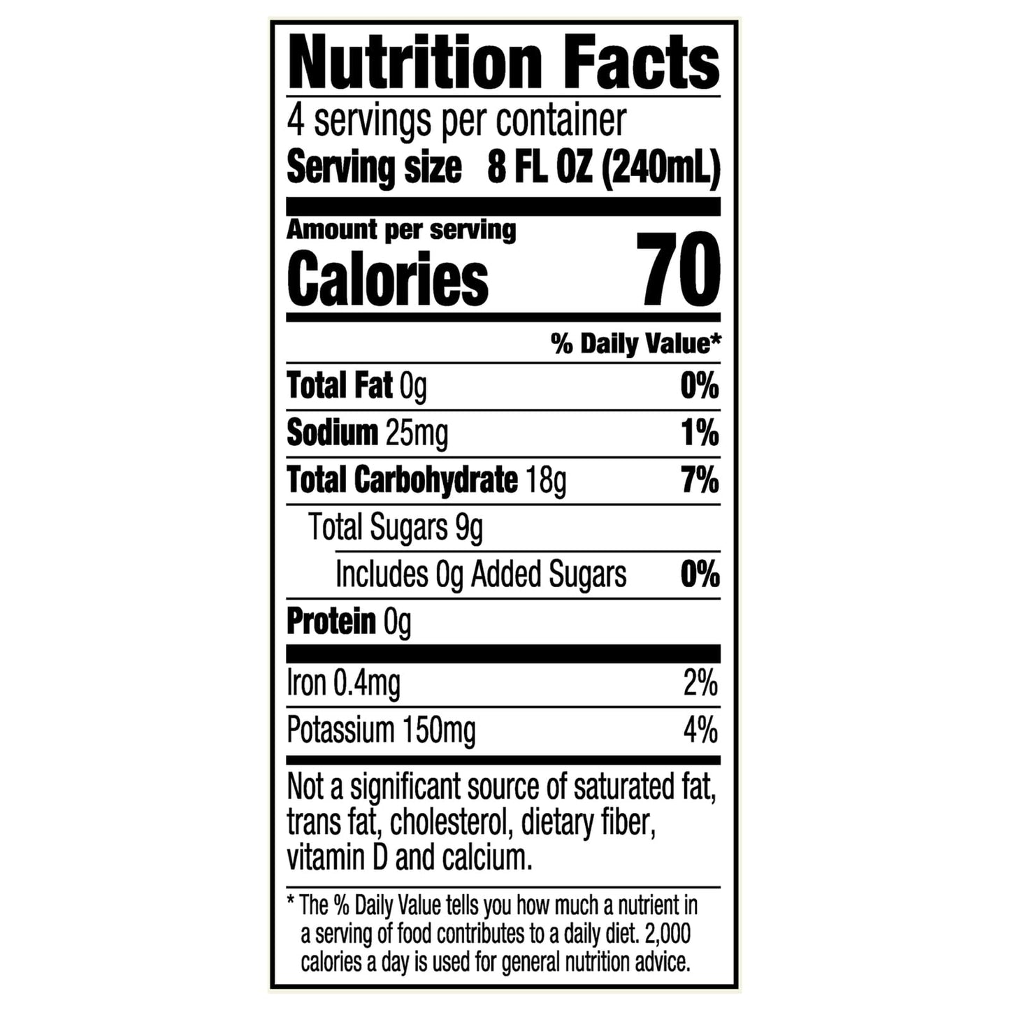 R.W. Knudsen Cranberry Juice Not From Concentrate, 32 Fl Oz (Pack Of 1)