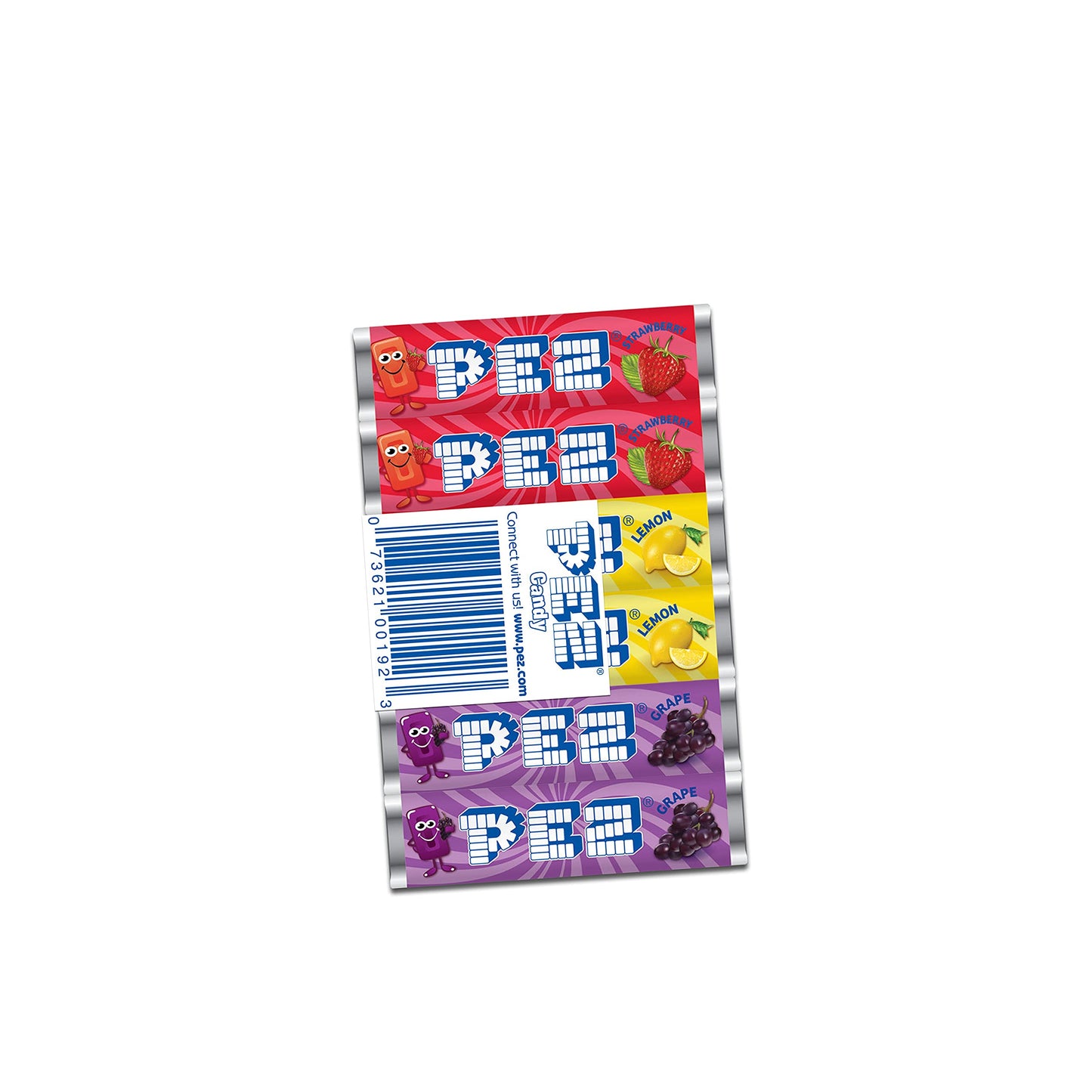 Pez Original Fruit Candy Refills, 6-Count Roll, 0.29 Ounce (Pack Of 12)