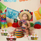 48 Pieces Fiesta Cupcake Topper Mexican Cupcake Wrappers Set For Cinco De Mayo Party Mexican Fiesta Themed Summer Favors Supplie