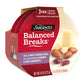 Sargento Balanced Breaks Natural White Cheddar Cheese, Sea-Salted Roasted Almonds and Dried Cranberries Snack Kit, 3-Pack