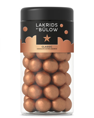 LAKRIDS BY BLOW - Classic Caramel - 10.4 oz - Chocolate Coated Gourmet Licorice - Sweet Licorice Coated in Dulce Chocolate & Sea
