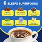 JUYIHEAL Mushroom Hot Cocoa dietary product with Melatonin, Reishi, L-Theanine, 7.76 oz, 20 Servings