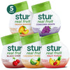 Stur Liquid Water Enhancer | Summer Variety Pack | Naturally Sweetened | Sugar Free | Zero Calories | Keto | Vegan | 5 Bottles, 