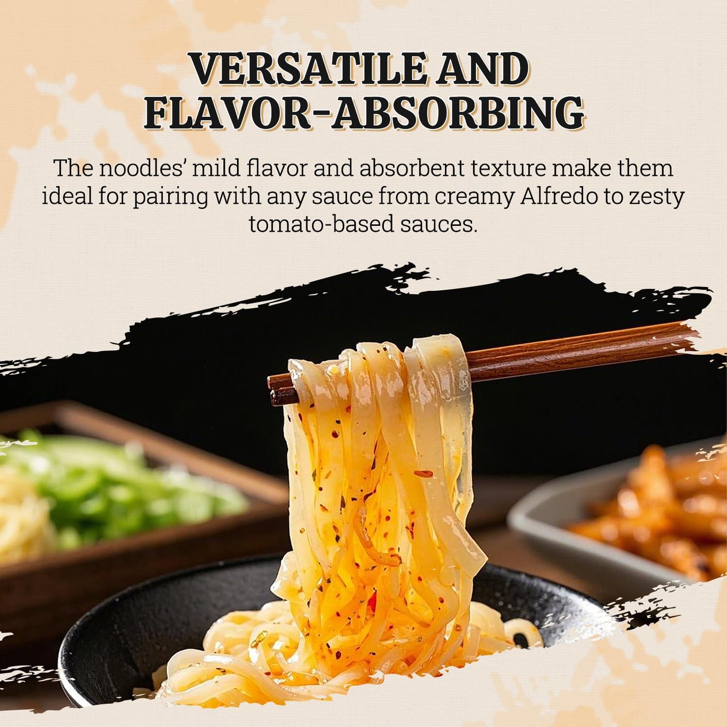 52USA Konjac Shirataki Noodle, Fettuccine, Low Carb Pasta 52.8 Oz (1500 g), Keto and Paleo Friendly, Sugar Free, Vegan, Gluten F