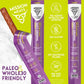Mission Meats Turkey Sticks - Sugar Free, Gluten Free, Whole 30, Paleo, 1 Ounce, Pack of 24