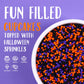 Halloween Nonpareils Sprinkles For Cake Decorations 7Ounce Black Purple Orange Edible Sprinkles Mix For Cupcake Toppers Cookie I