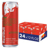 Red Bull Red Edition Energy Drink, Watermelon, With 114Mg Caffeine Plus Taurine & B Vitamins, 12 Fl Oz, 6 Packs Of 4 Cans (Pack Of 24)