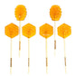Sparko Sweets Sea Salt Honeycomb Lollipops, Made In Usa, No Artificial Ingredients, No Corn Syrup, 40 Pieces, 1.3-Inch Diameter, 1.5 Lbs, Gold – Ideal For Tea Stirrers, Sore Throat Remedy, And Gifts