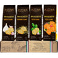Bruschette Toast Crackers - Variety Pack Of 4 - Crostini Toast For Bruschetta - Gourmet Crackers For Cheese Platter - Italian Ch
