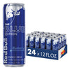 Red Bull Blue Edition Energy Drink, Blueberry, 12 Fl Oz, 24 Cans, Model RB203752