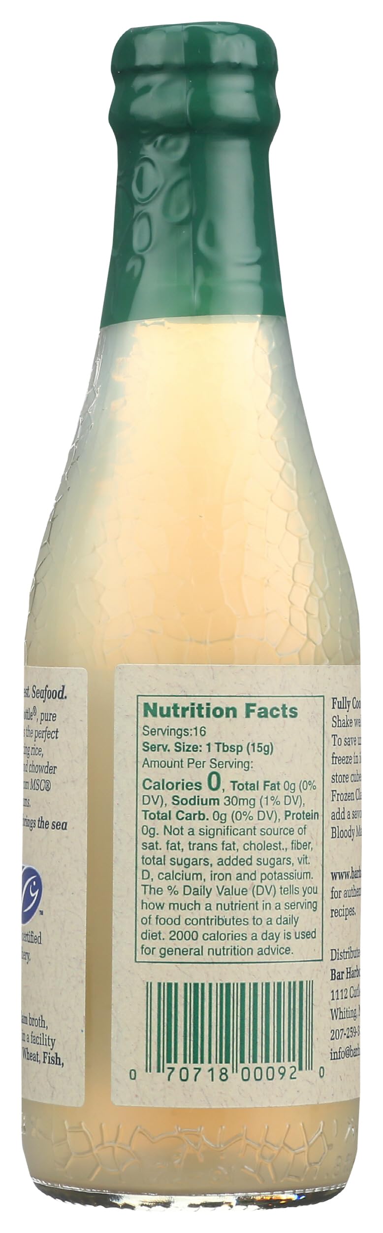 Bar Harbor Clam Juice, 8 Oz