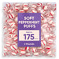 Soft Peppermint Candy Puff Christmas Mints - 2 Pounds Approx 175 Pieces - Mints Individually Wrapped Christmas Candy