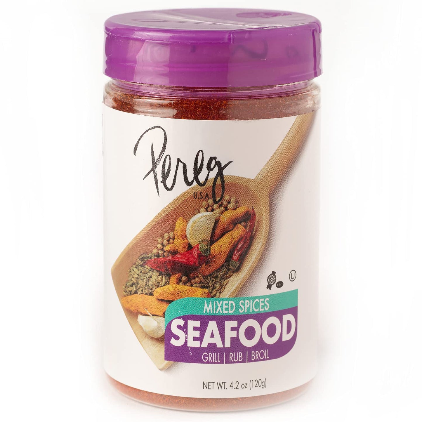 Pereg Seafood Seasoning (4.25 Oz) - Seafood Seasoning Spice Blend For Fish, Salmon - Non-Gmo – Sugar-Free
