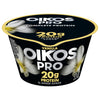 Oikos Pro Vanilla Yogurt-Cultured Ultra-Filtered Milk Product, 20 Grams of Protein, 0g Added Sugar, Just Delicious High Protein 