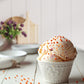 Granaroma Orange Nonpareils, 1 Lb, Decorative Sprinkles, Cakes & Cookies, Bakery Staple