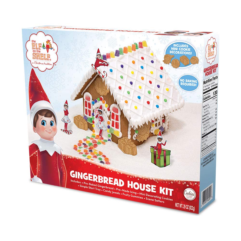 The Elf on the Shelf An Elfs Story Gingerbread House Kit by Cookies United