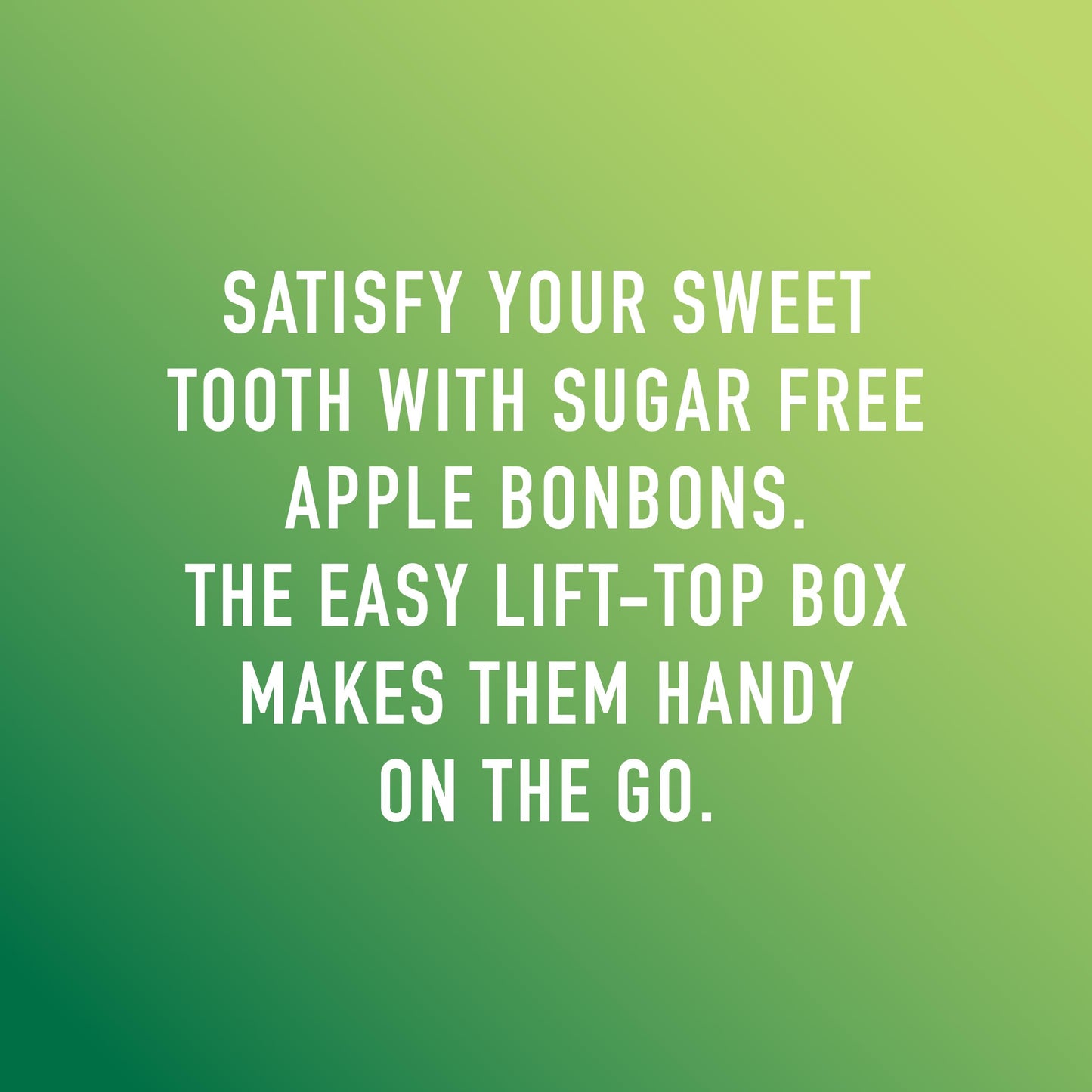 Swiss Imports Sugar Free Bonbons Hard Candy Drops, Apple, 1.4 Oz/40G Box, 9 Pack
