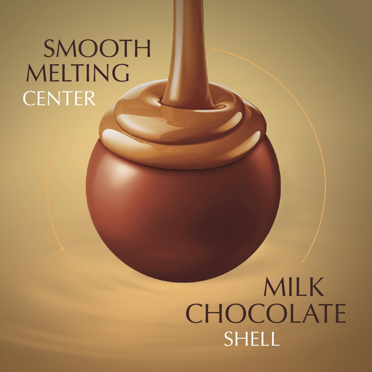 Lindt LINDOR Dulce de Leche Truffles, Milk Chocolate Candy, 5.1 oz Bag (6 Pack)