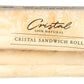 EURO CLASSIC IMPORTS Cristal Sandwich Roll 4 Count, 11.99 OZ