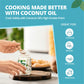 Heaven & Earth Organic Unrefined Virgin Coconut Oil, 16oz Glass Jar, Cold Pressed for Cooking, Hair & Skin, Kosher