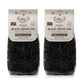 Morelli Squid Ink Pasta Fusilli (Rotini) - Organic Italian Pasta - Black Pasta Noodles - Durum Wheat Semolina - Nero Di Seppia M