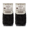 Morelli Squid Ink Pasta Fusilli (Rotini) - Organic Italian Pasta - Black Pasta Noodles - Durum Wheat Semolina - Nero Di Seppia M