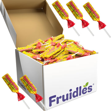 Fruidles Sugar Daddy Taffy Lollipop, Delicious Milk Caramel Pop, Gourmet Candy Sweets, Individually Wrapped (5 Pounds (Bulk))