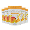 Balance of Nature Freeze-Dried Mangos (5 Pack) - 100% Real Fruit, Crunchy Mango Slices, Healthy Snack, Mouthwatering Nutrition, 
