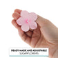 Global Sugar Art Fruit Blossom Sugar Cake Flowers, Pink, 12 Count By Chef Alan Tetreault