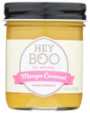Hey Boo Mango Coconut Jam - Dairy Free, Non-GMO, 10 oz, Made in USA