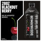 BODYprotective covering Sports Drink  Blackout Berry  Electrolyte Drink Hydration  28 Fl Oz Bottles (15 Pack)  Flavored Coconut Water with B Vitamins & Antioxidants