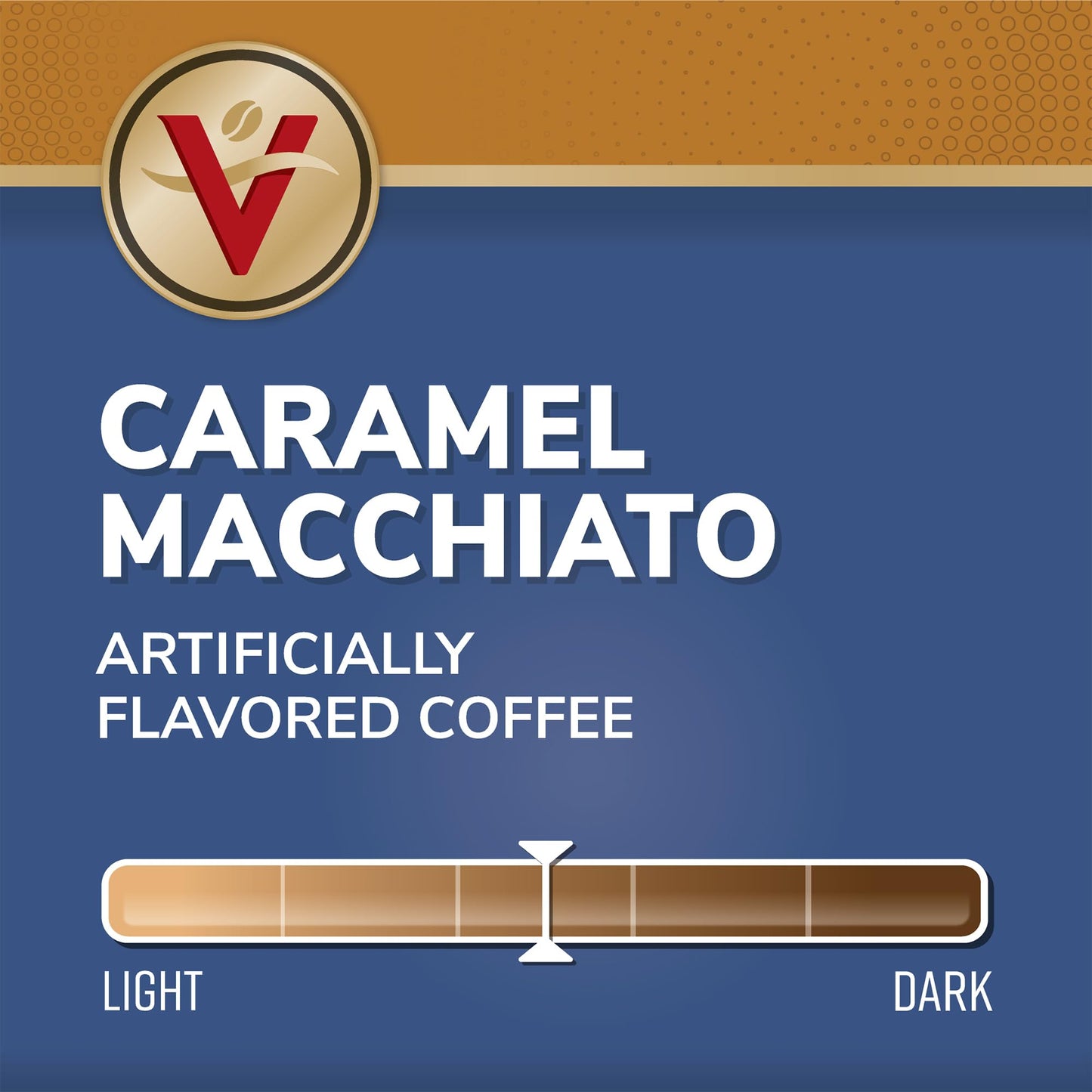 Victor Allens Coffee Caramel Macchiato Pods, Medium Roast, 80 Count, Single Serve for Keurig, Brown