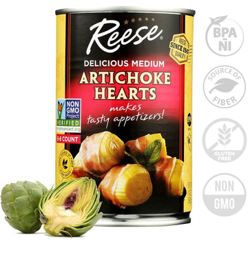 Reese Artichoke Hearts - Delicious Medium - Case Of 12 - 14 Oz.