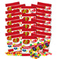 25 Mini Packs Jelly Belly Jelly Beans, Gift of Assorted Flavors .35-oz Fun Size (Individually Bagged for Stocking Stuffers, East