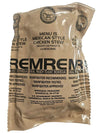 EPIDEMIC PROOF Genuine USGI MRE Meal, Ready to Eat, Mexican Chicken Stew, 24 oz, New Packaging, Inspection Date 01/2026 or Newer