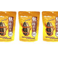 ChaCha Roasted Sunflower Seeds, Caramel Flavor, 3 Pack, Total 16.92oz